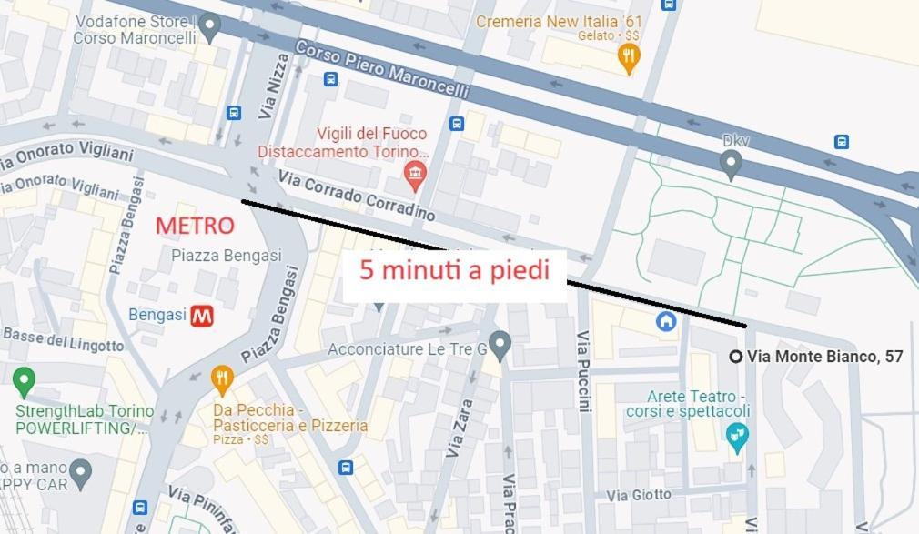 Apartmán Locazione Turistica La Primula Turín Exteriér fotografie